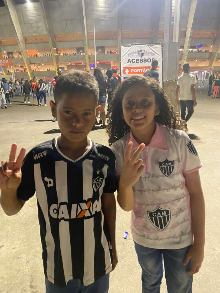 Gerando Falcões em jogo de futebol