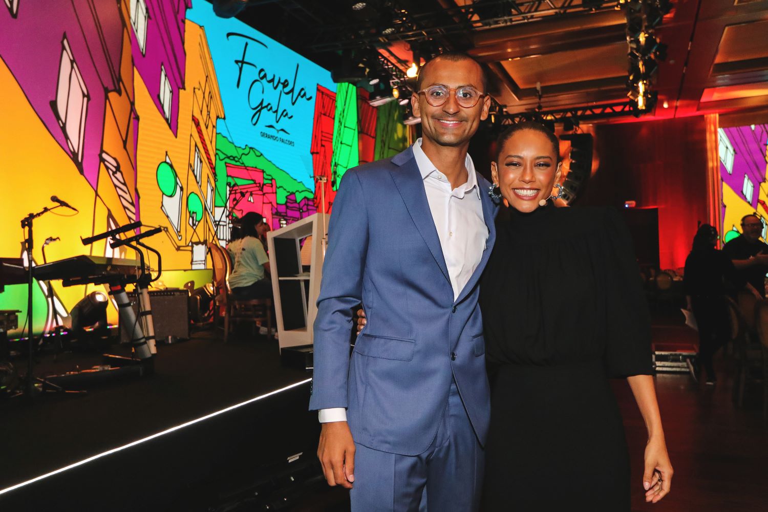 Atriz Taís Araújo no Favela Gala